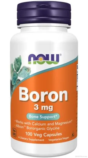 Бор 3 мг х 100 капсули Now Foods | Boron