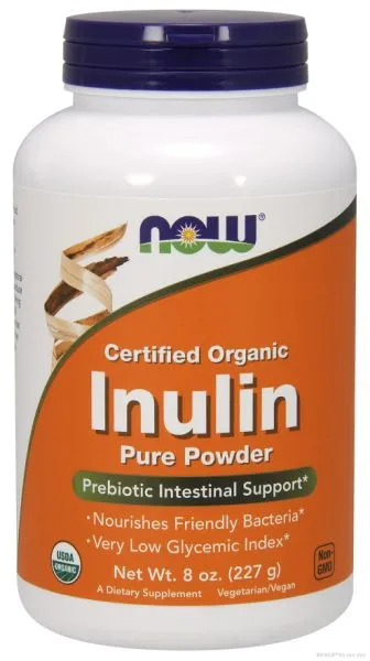 Инулин на прах 227 гр Now Foods | Inulin Powder Pure Fos