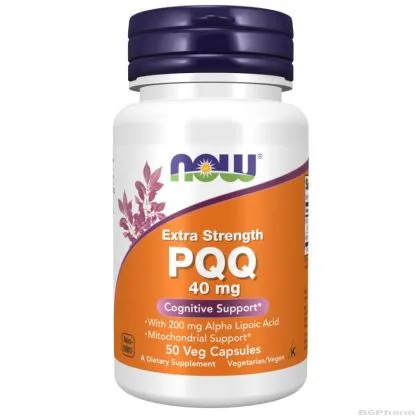 PQQ Пиролохинолин хинон 40 мг х 50 капсули Now Foods