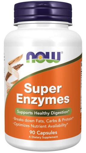 Супер Ензими х 90 капсули Now Foods | Super Enzymes