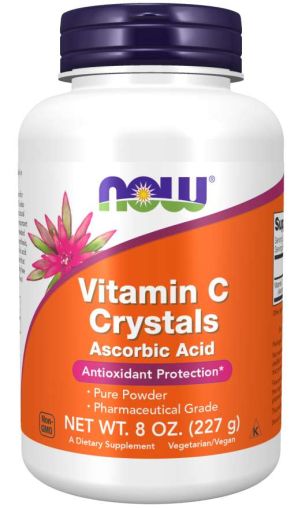 Витамин Ц Кристали на прах 227 гр Now Foods | Vitamin C Crystals Powder