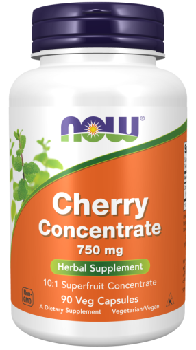 Дива череша концентрат 750 мг х 90 капсули Now Foods | Cherry Concentrate