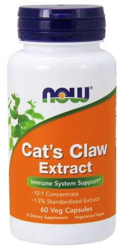 Котешки нокът екстракт 334 мг х 60 веган капсули Now Foods | Cat's Claw