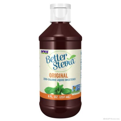 Стевия течна ОРГАНИК х 237 мл Now Foods | Better Stevia Organic Liquid