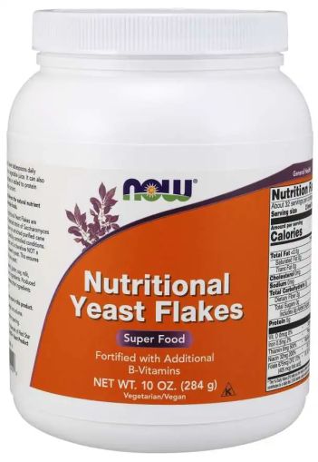 Хранителна мая на люспи х 284 гр Now Foods | Nutritional Yeast Flakes