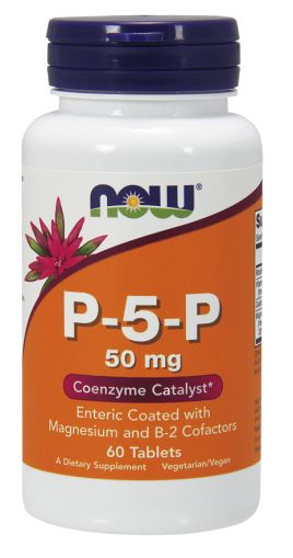 P-5-P (Витамин Б6) 50 мг х 60 таблетки Now Foods | P-5-P Vitamin B-6