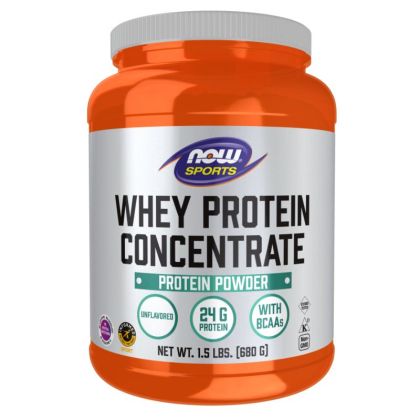 Суроватъчен протеин концентрат неовкусен х 680 гр Now Foods | Whey Protein Concentrate