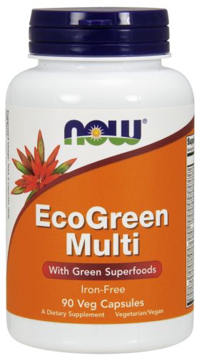 ЕКОГРИЙН МУЛТИ Мултивитамини х 90 капсули Now Foods | Ecogreen Multi