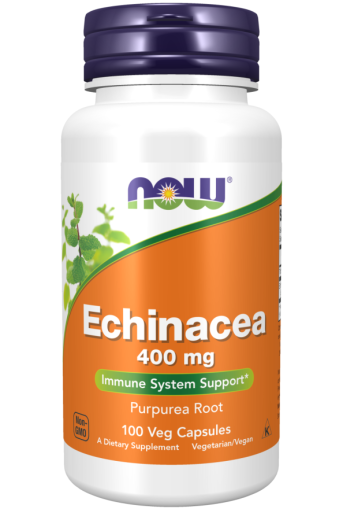 Ехинацея екстракт 400 мг х 100 капсули Now Foods | Echinacea