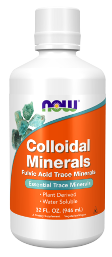 Колоидни Минерали течни 946 мл Now Foods | Colloidal Minerals