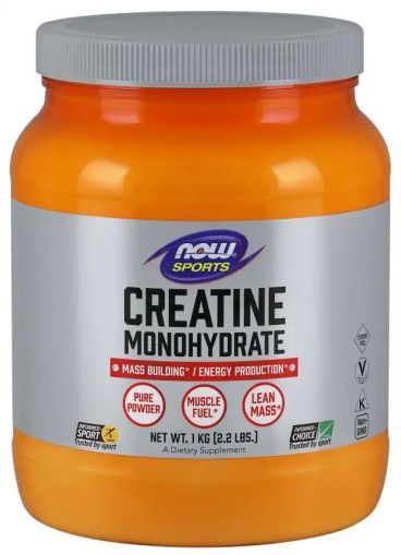 Креатин монохидрат на прах 1000 гр Now Foods Sports | Creatine Monohydrate