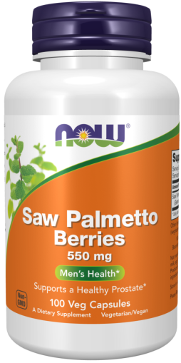 Сау Палмето 550 мг х 100 капсули Now Foods | Saw Palmetto