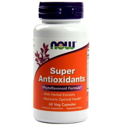 Супер Антиоксиданти х 60 капсули Now Foods | Super Antioxidants