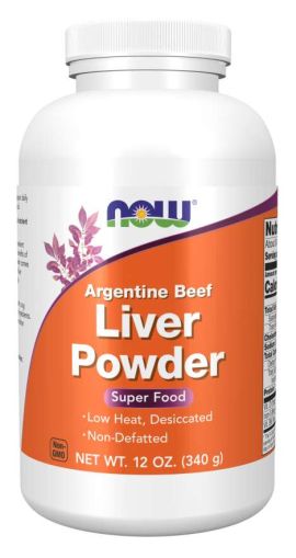 Телешки Черен Дроб на прах 340 гр Now Foods | Beef Liver Powder