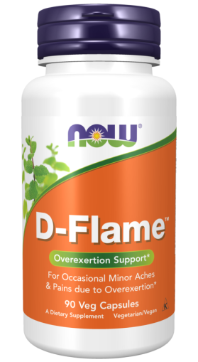 D-Flame™ При болка и възпаления х 90 капсули Now Foods