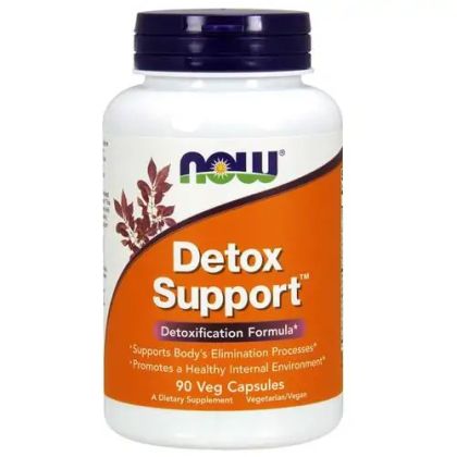 DETOX SUPPORT Хранителна добавка за детоксикация х 90 капсули Now Foods