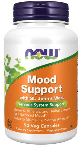 MOOD SUPPORT За добро настроение х 90 капсули Now Foods 