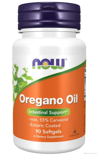 Масло от Див Риган х 90 меки капсули Now Foods | Wild Oregano Oil