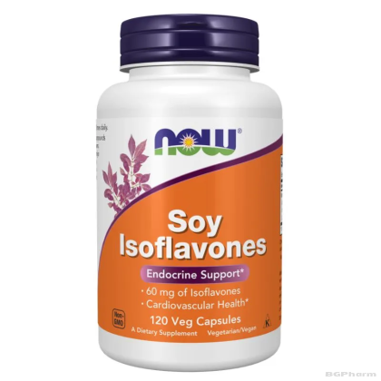 Соеви изофлавони 150 мг х 120 капсули Now Foods | Soy Isoflavones