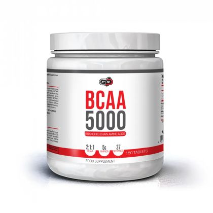 БЦАА Верижно разклонени аминокиселини 5000 х 150 таблетки Pure Nutrition | BCAA Blast