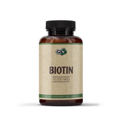 Витамин Б7 Биотин 10000 мкг х 90 капсули Pure Nutrition | Vitamin B-7 Biotin