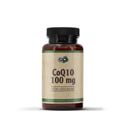 Коензим Q10 Убикинон 100 мг х 30 капсули Pure Nutrition | Coenzyme Q10