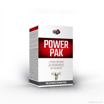 ПАУЪР ПАК Мултивитамини х 60 пакета Pure Nutrition | Power Pak