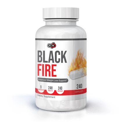 БЛЕК ФАЙЪР Термогенен Фетбърнър х 240 таблетки Pure Nutrition | Black Fire