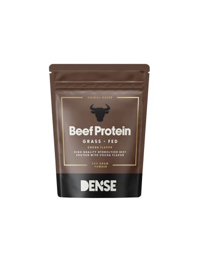 Телешки протеин на прах 500 гр с вкус на какао DENSE | Beef Protein grass-fed