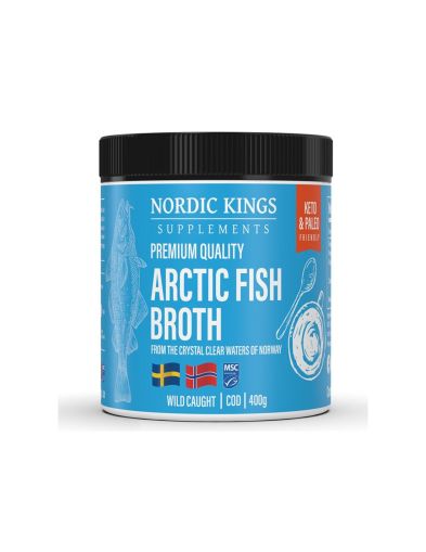 Рибен бульон от Арктическа риба на прах 400 гр Nordic Kings | Arctic Fish Broth