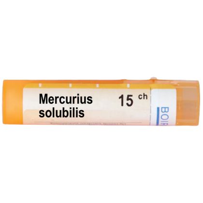 Меркуриус солубилис 15 CH Boiron | MERCURIUS SOLUBILIS