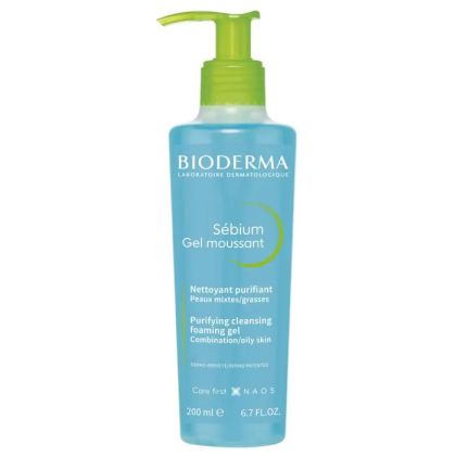 Биодерма СЕБИУМ Гел мусан 200 мл | Bioderma Sebium