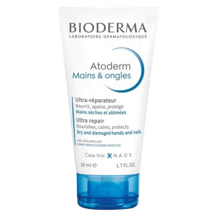 Биодерма АТОДЕРМ Крем за ръце и нокти 50 мл | Bioderma Atoderm