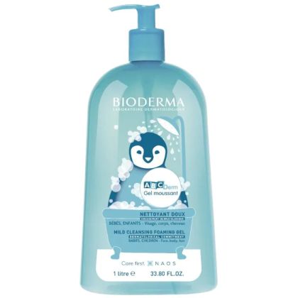 Биодерма АБЦ ДЕРМ Гел мусан за деца и бебета 1 л | ABC Derm Bioderma