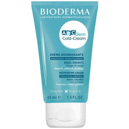 Биодерма АБЦ ДЕРМ Колд крем за лице и тяло 45 мл | ABC Derm Bioderma