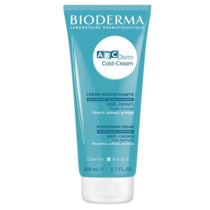 Биодерма АБЦ ДЕРМ Колд крем за лице и тяло 200 мл | ABC Derm Bioderma