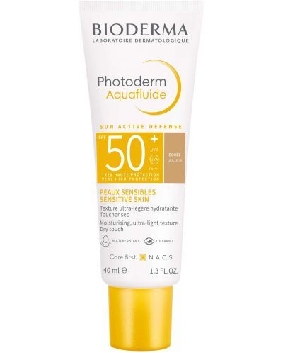 Биодерма ФОТОДЕРМ Аква - флуид оцветен Тъмен SPF50+ 40 мл | Photoderm Bioderma