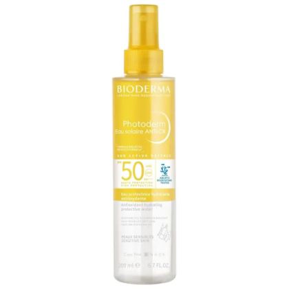 Биодерма ФОТОДЕРМ АНТИ-ОКС Слънцезащитна вода 200 мл SPF50 | Photoderm Eau Solaire Bioderma 