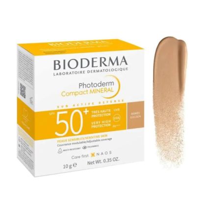 Биодерма ФОТОДЕРМ Минерал пудра за лице SPF50+ ЗЛАТИСТА 10 гр | Photoderm Bioderma