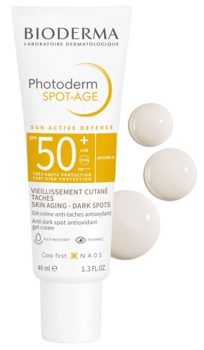 Биодерма ФОТОДЕРМ Спот - Ейдж гел - крем за лице SPF50+ 40 мл | Photoderm Spot - Age Bioderma