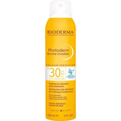 Биодерма ФОТОДЕРМ Прозрачен спрей SPF30 150 мл | Photoderm Bioderma