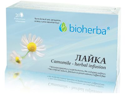 Лайка чай х 20 пакетчета БИОХЕРБА | BIOHERBA Camomile