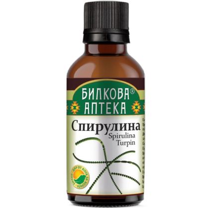 Спирулина тинктура х 50 мл БИОХЕРБА | BIOHERBA Spirulina