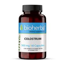 Коластра 300 мг х 60 капсули БИОХЕРБА | BIOHERBA Colostrum