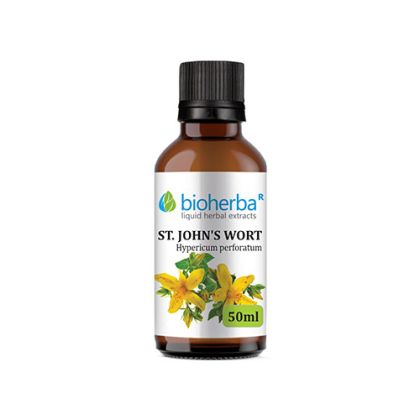 Жълт кантарион тинктура х 50 мл БИОХЕРБА | BIOHERBA St John's Wort