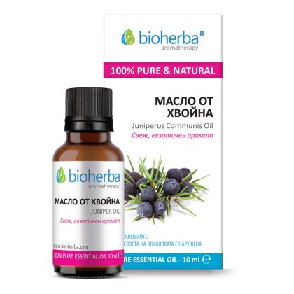 ХВОЙНА Етерично масло х 10 мл БИОХЕРБА | BIOHERBA Essential oil - Juniper