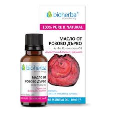 РОЗОВО ДЪРВО Етерично масло х 10 мл БИОХЕРБА | BIOHERBA Essential oil - Bois de rose