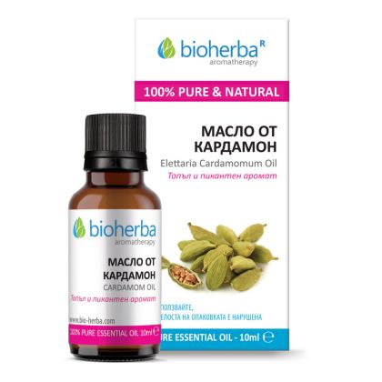 КАРДАМОН Етерично масло х 10 мл БИОХЕРБА | BIOHERBA Essential oil - Cardamom