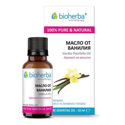 ВАНИЛИЯ Етерично масло ( в базово масло ) х 10 мл БИОХЕРБА | BIOHERBA Essential oil - Vanilla