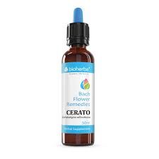 Капките на доктор БАХ : Саркофай ( Церато ) х 50 мл БИОХЕРБА | BIOHERBA Cerato Dr Bach Flower Remedies